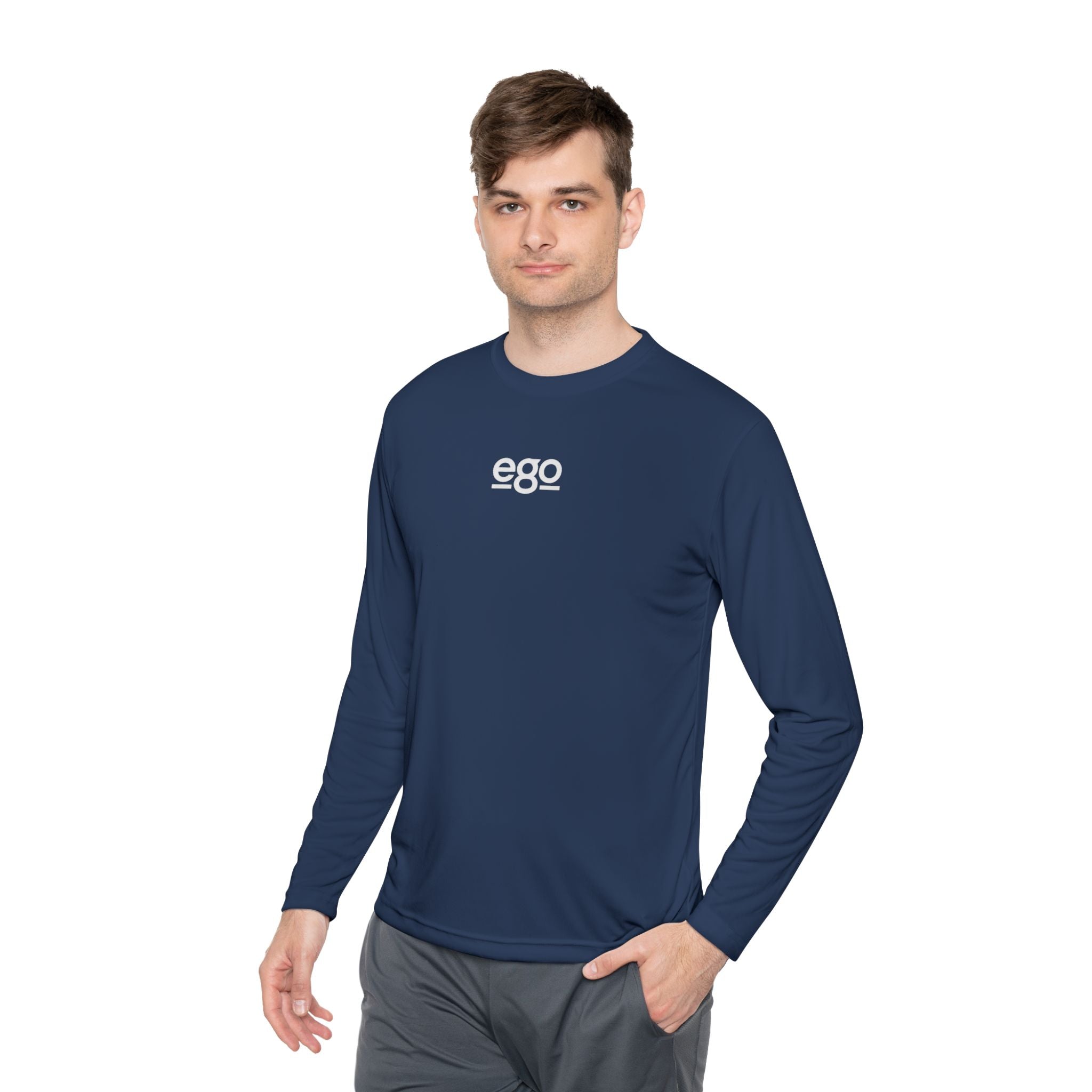 Ego Minimalist Logo Long Sleeve Tee