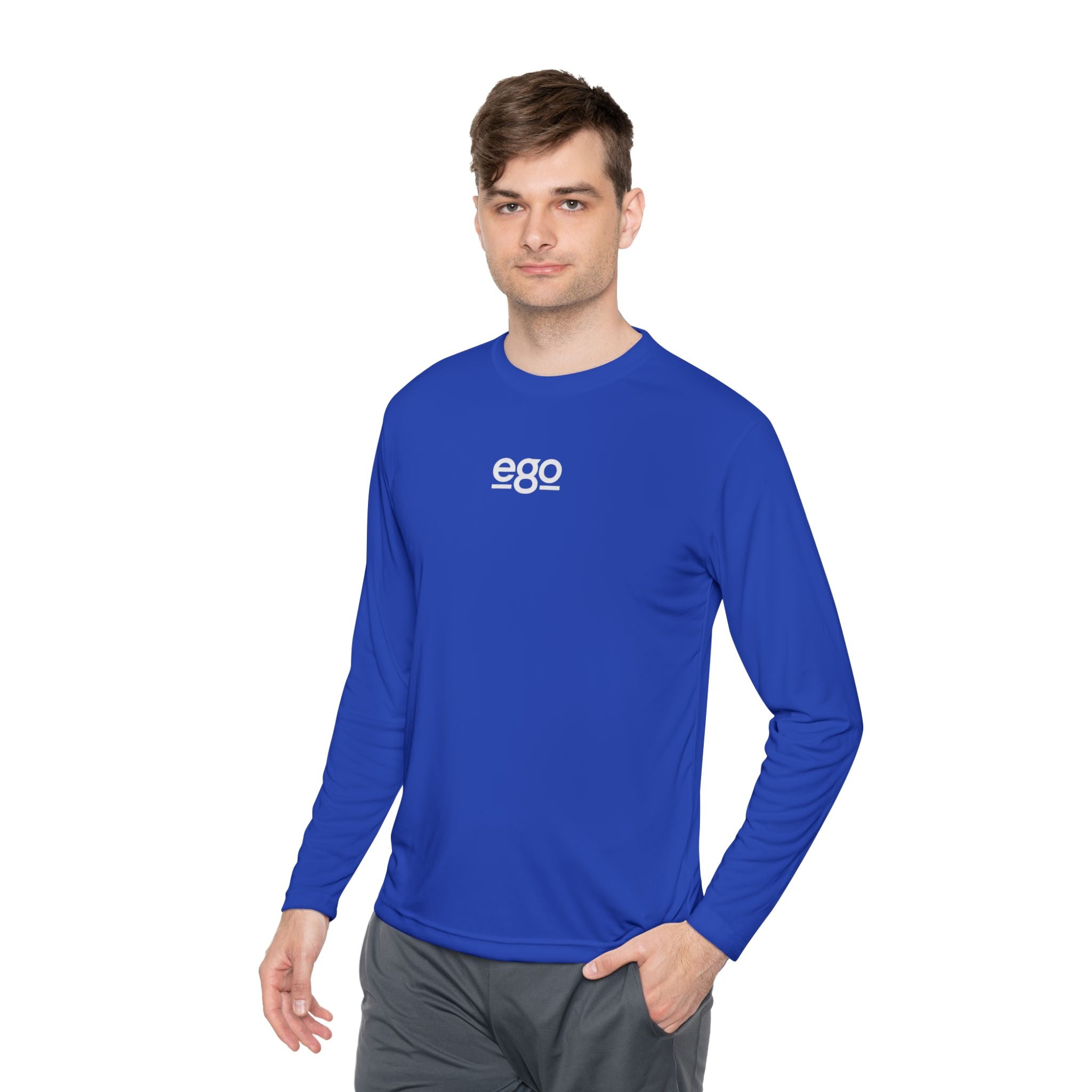Ego Minimalist Logo Long Sleeve Tee
