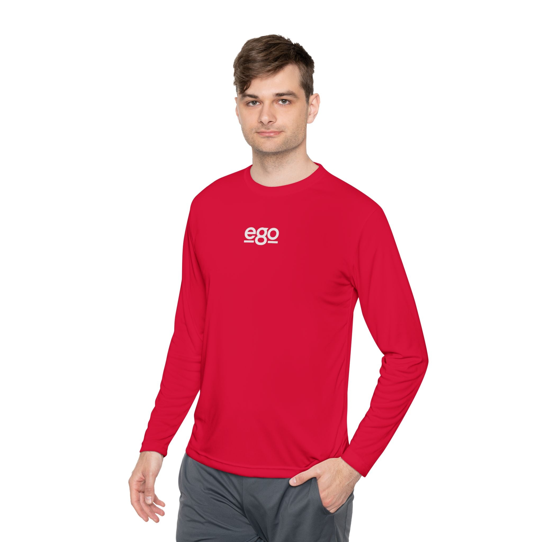 Ego Minimalist Logo Long Sleeve Tee
