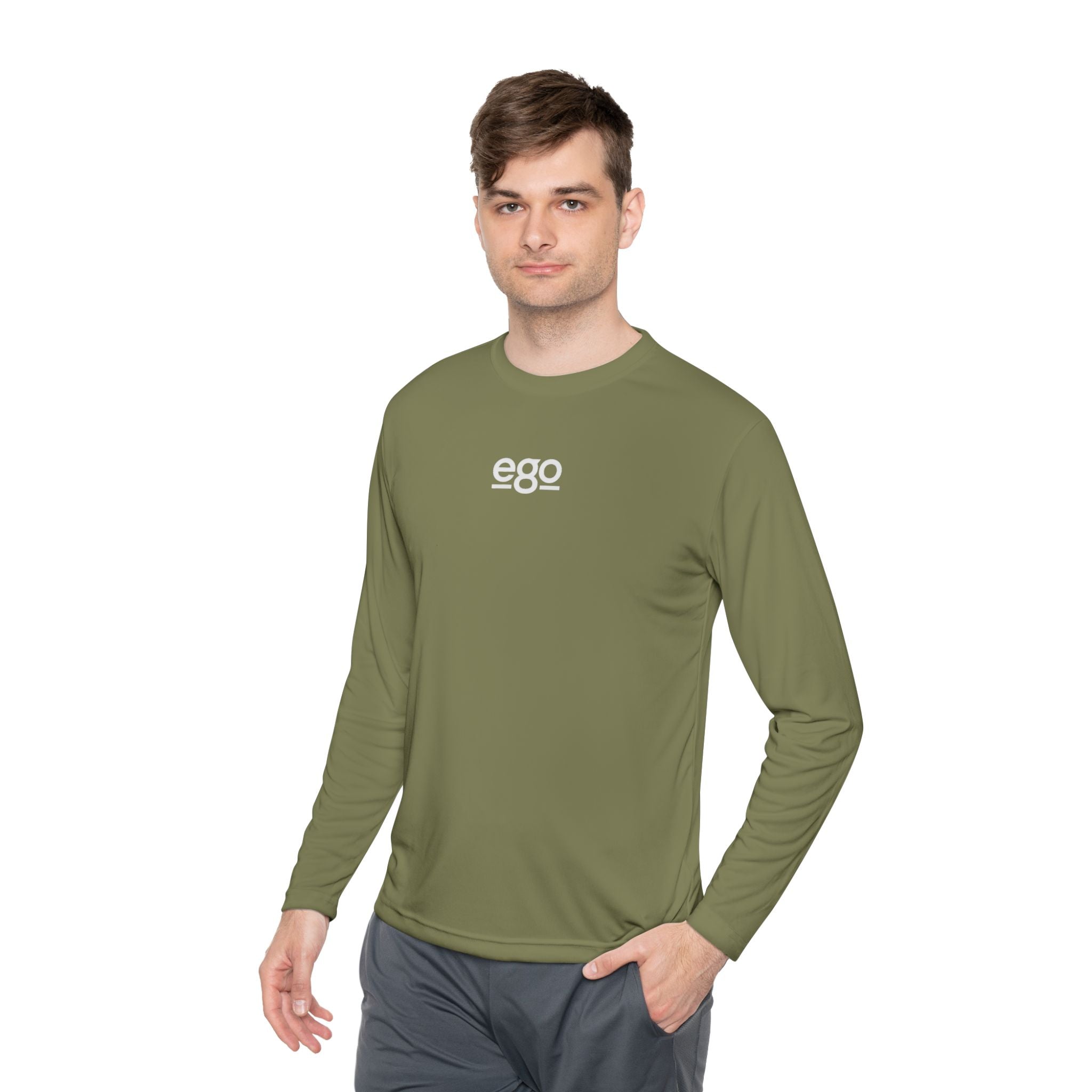 Ego Minimalist Logo Long Sleeve Tee