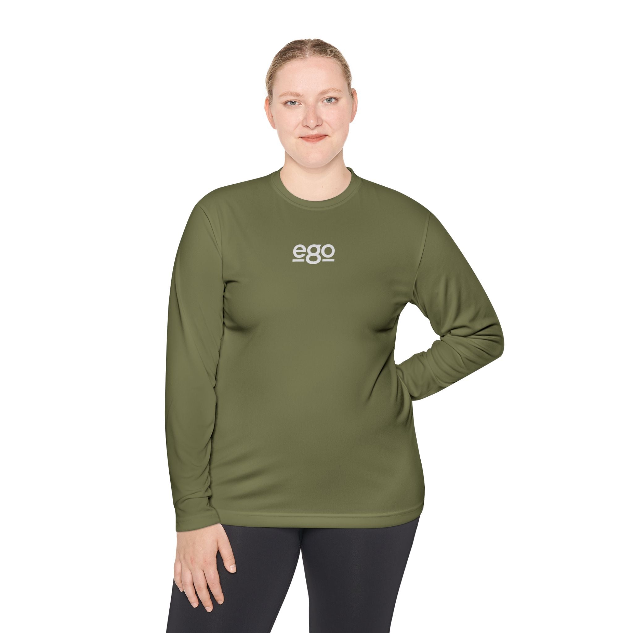 Ego Minimalist Logo Long Sleeve Tee
