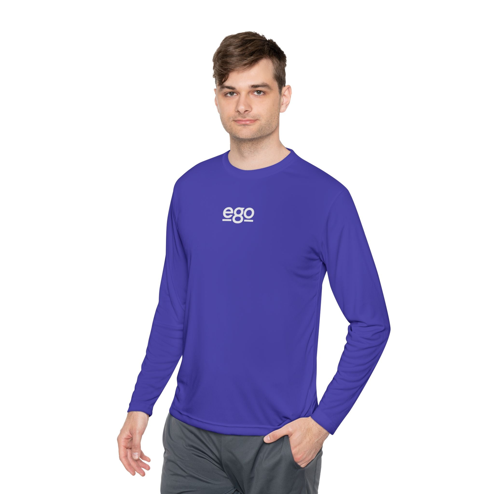 Ego Minimalist Logo Long Sleeve Tee